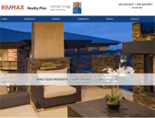 Tablet Screenshot of mikegregg.remax-oklahoma.com