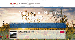 Desktop Screenshot of bartlesville.remax-oklahoma.com