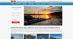 Desktop Screenshot of grandlake.remax-oklahoma.com